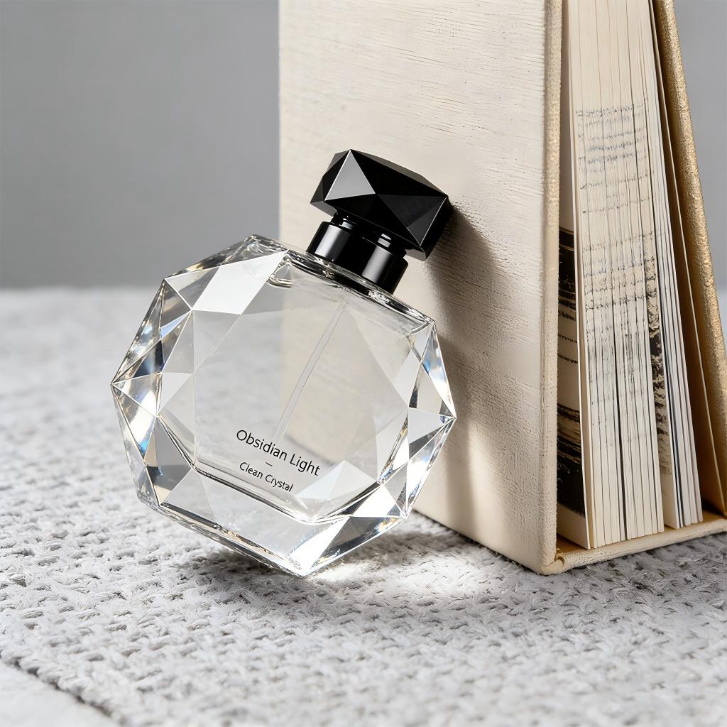 黒曜石の光 – 透明な水晶