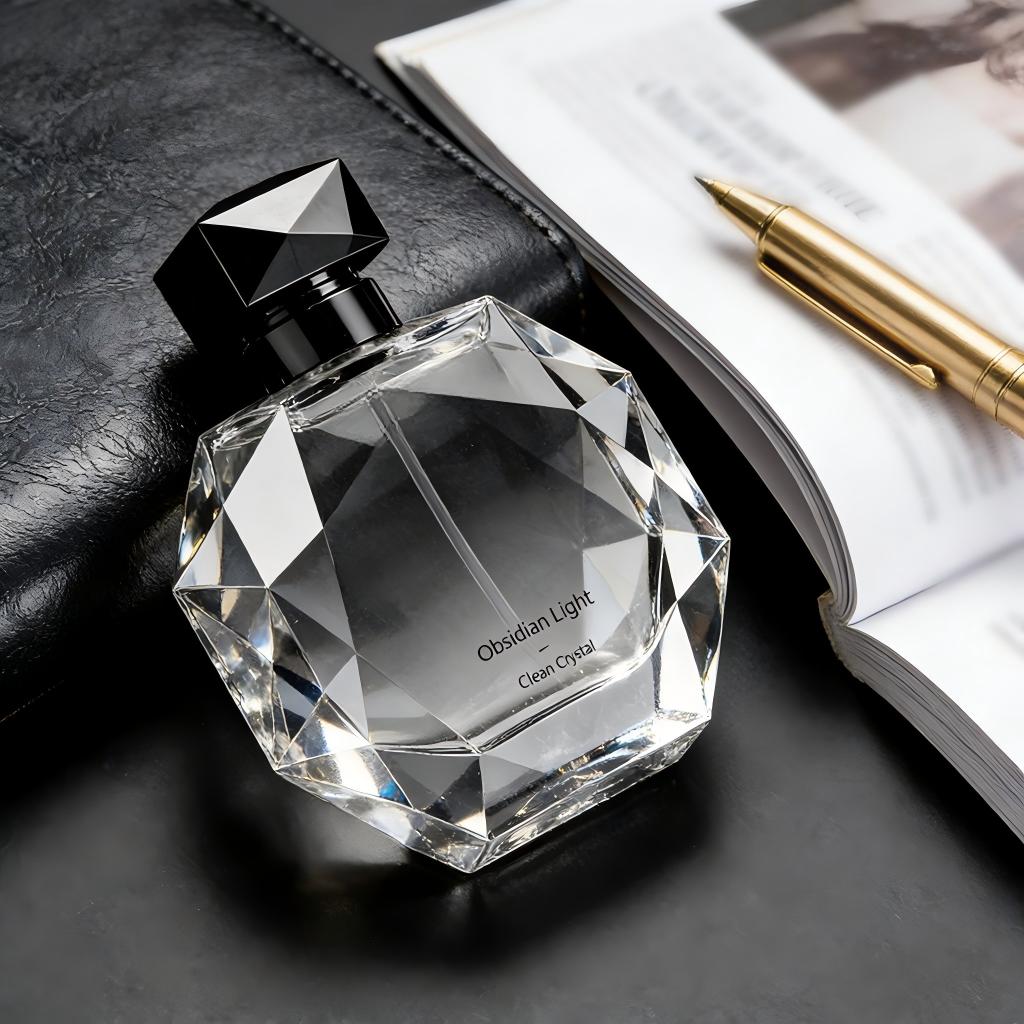 黒曜石の光 – 透明な水晶