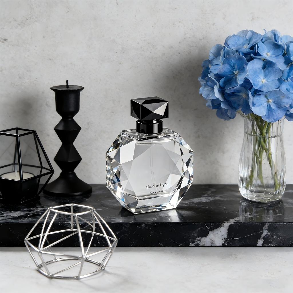 黒曜石の光 – 透明な水晶