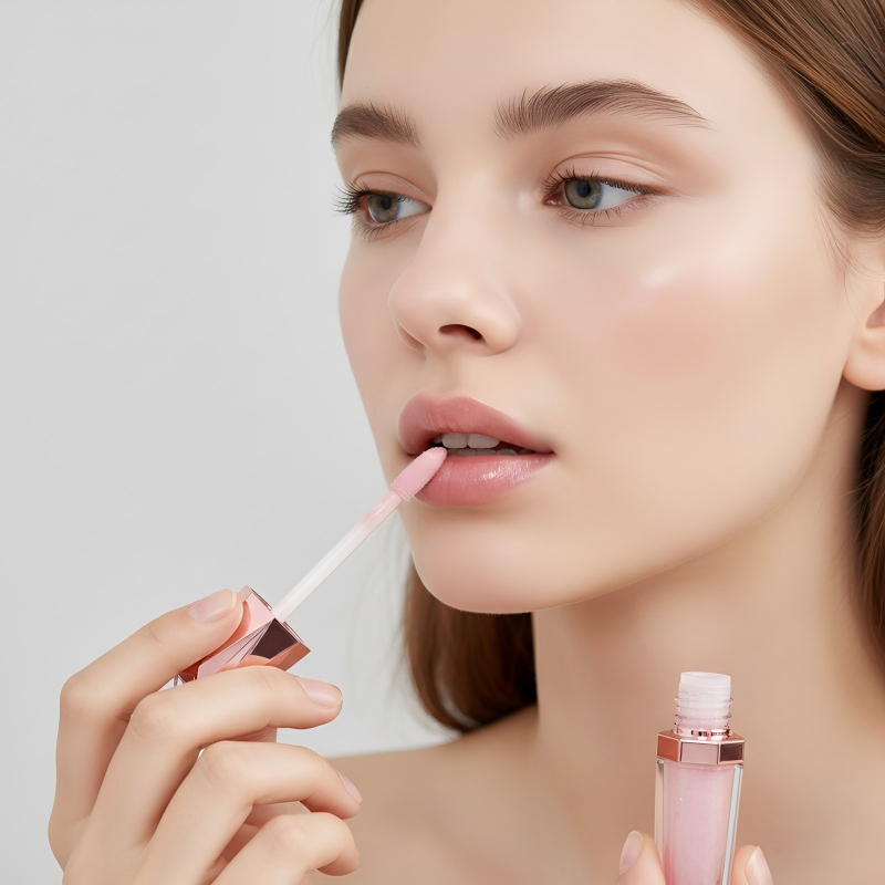 クリスタル釉の唇色